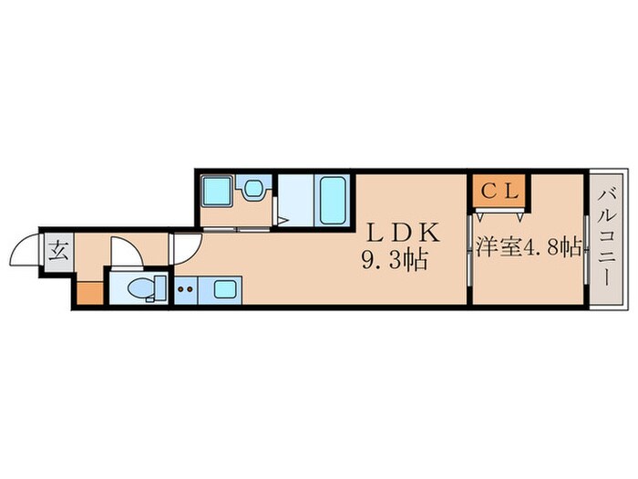 間取り図 CUOREyodo