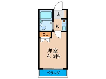 間取図 塚本駅前ト－エ－ビル