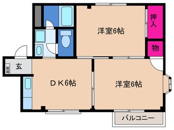 間取図 エルディム曽根