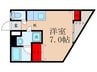 山口ビル 1Kの間取り