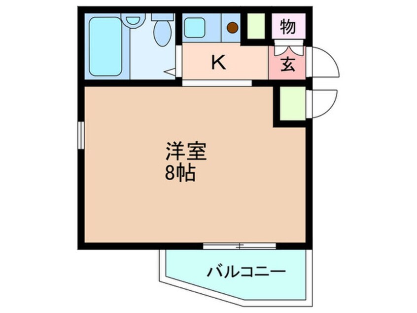 間取図 ジョイフル 住吉