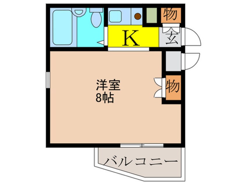 間取図 ジョイフル 住吉