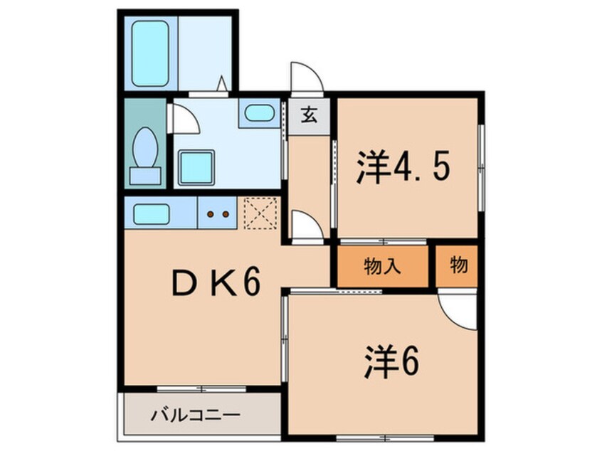 間取図 スターヒルズマンション