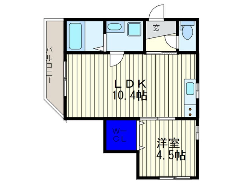 間取図 Trois Maisons（トワ・メゾン）