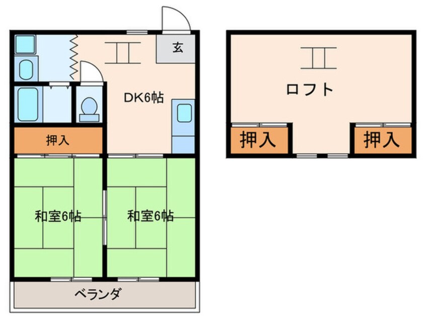 間取図 山本マンション