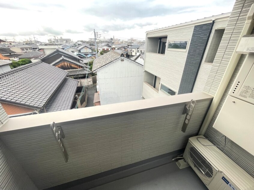 室内からの展望 クレア法善寺