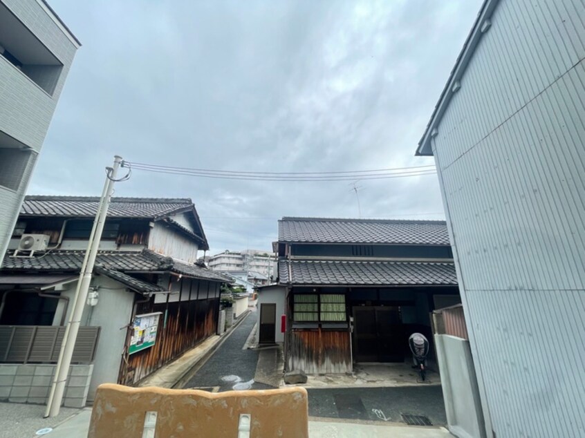 室内からの展望 クレア法善寺