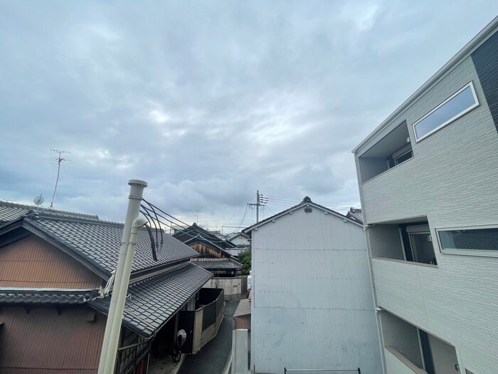 室内からの展望 クレア法善寺