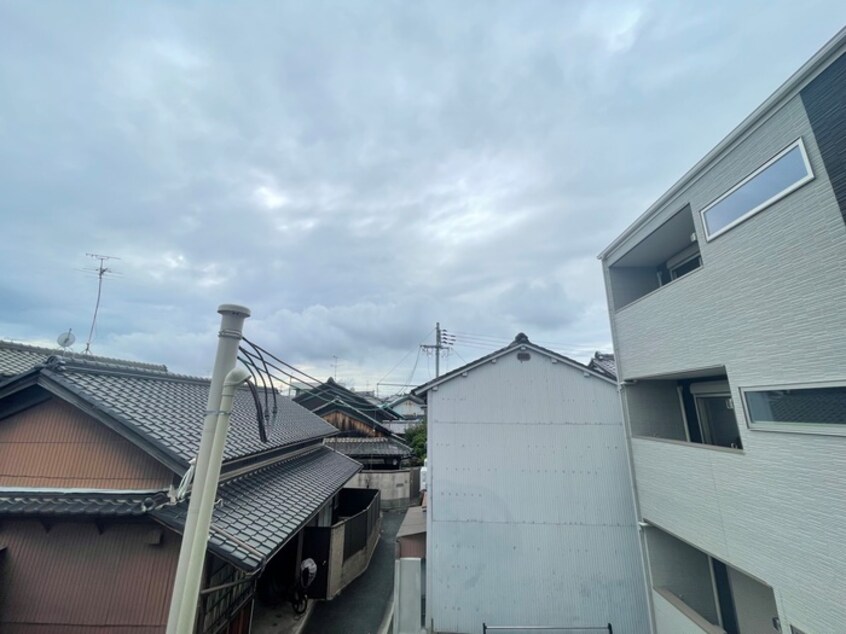 室内からの展望 クレア法善寺