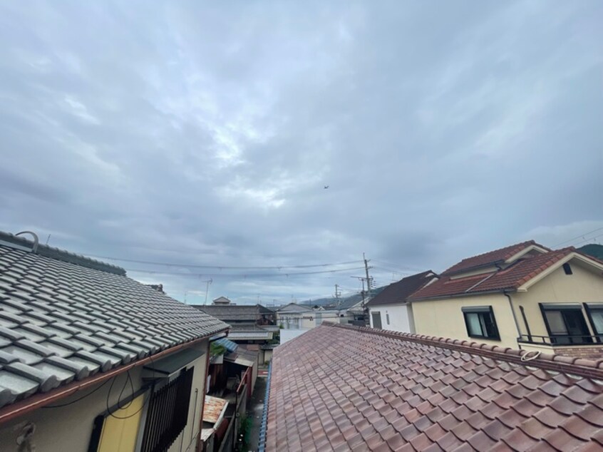 室内からの展望 クレア法善寺