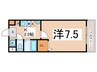 メゾン・ソレイユ 1Kの間取り