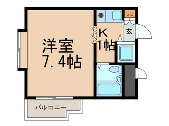 間取図 ジョイフル 石屋川