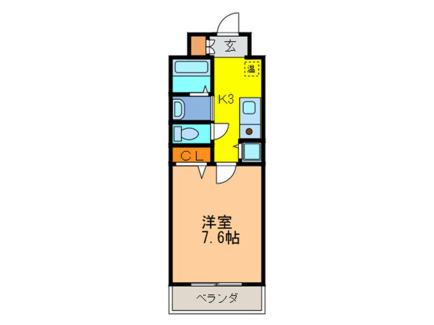 間取図 リ－ガルコ－ト山本駅前