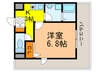 リ－ガルコ－ト山本駅前 1Kの間取り