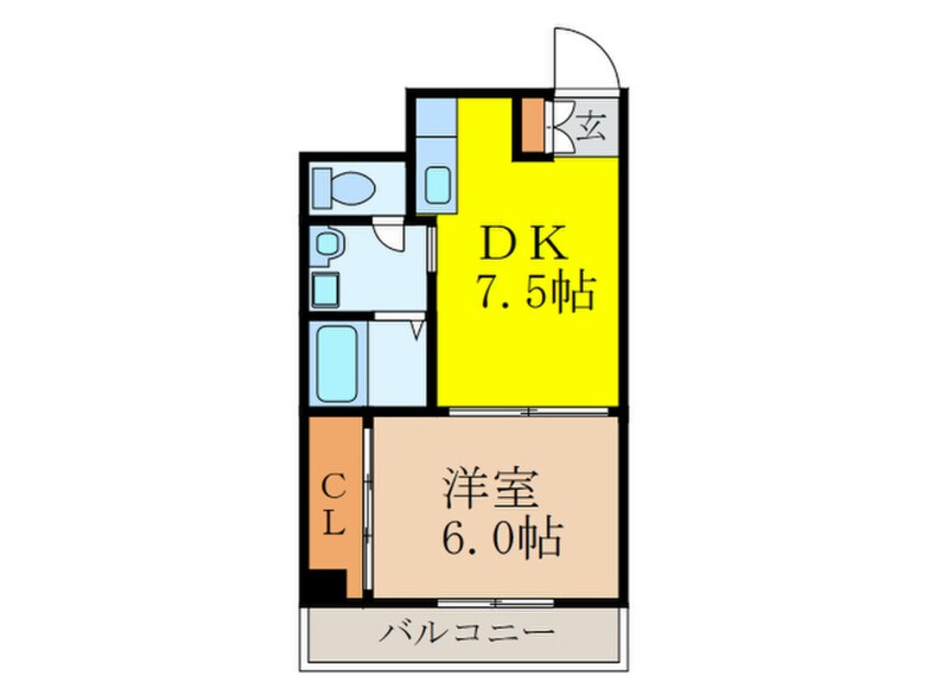 間取図 レクシア新大阪