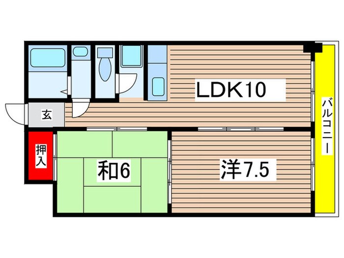 間取り図 ファースト武庫之荘