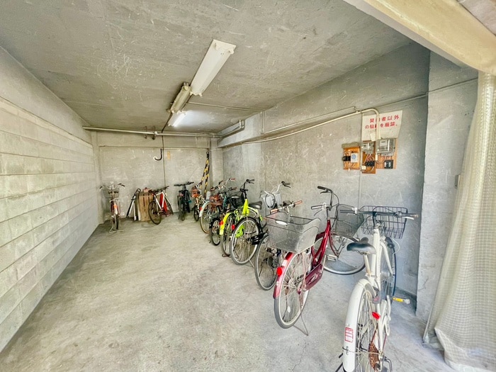 駐輪場 天満マンション1号館