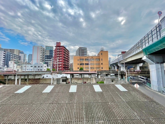 室内からの展望 天満マンション1号館