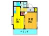 ヨルム日吉町 1DKの間取り