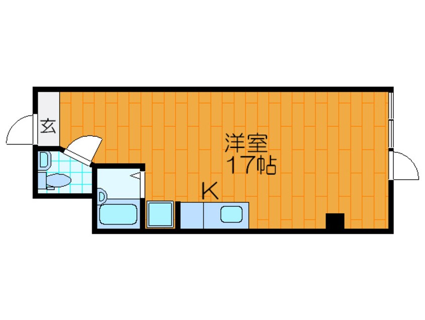 間取図 レインボービル