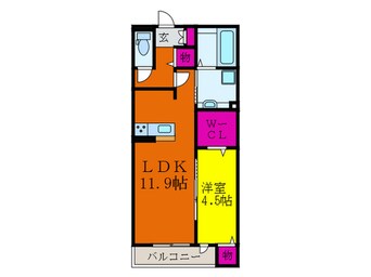 間取図 ｾｼﾞｭｰﾙ ﾄﾞ ｿﾚｲﾕⅡ Ｂ棟