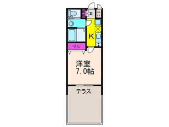 間取図 ウインズコ－ト井口堂