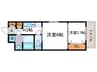 CREST TAPP京都二条（312） 2Kの間取り