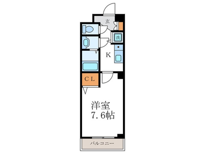 間取り図 シェルブ－ル西院