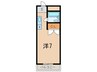 マンションＲＩＫＯ 1Rの間取り