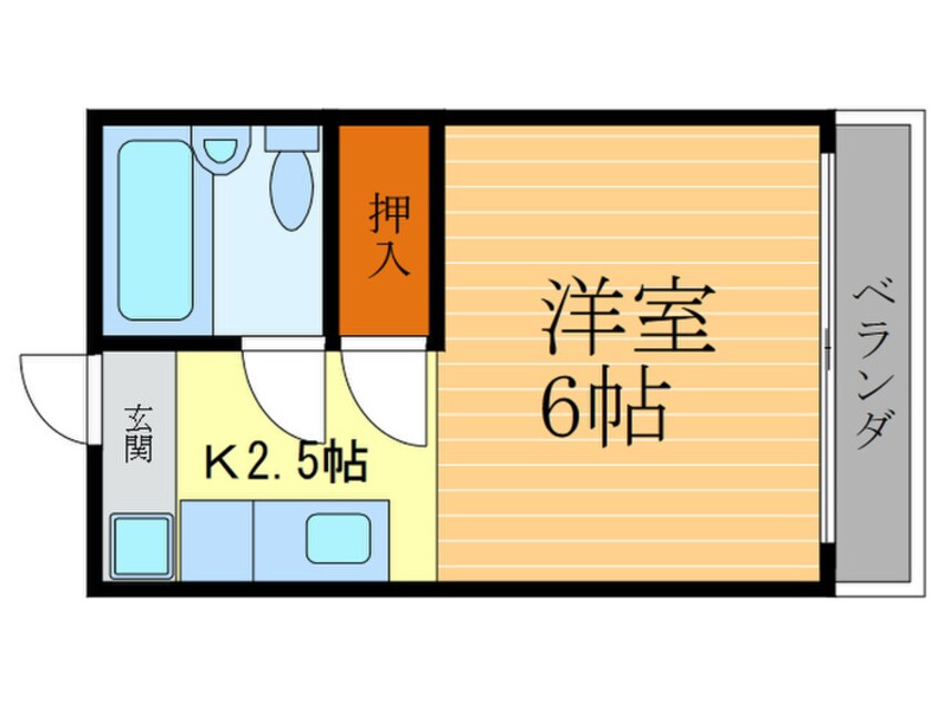 間取図 メゾンモナミ