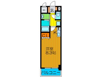 間取図 ウィスタリア新北野