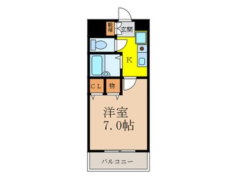 間取図 おおきに新大阪駅前ｻﾆｰｱﾊﾟｰﾄﾒﾝﾄ