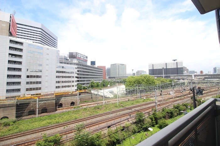 室内からの展望 おおきに新大阪駅前ｻﾆｰｱﾊﾟｰﾄﾒﾝﾄ