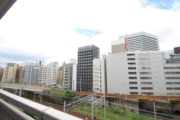 室内からの展望 おおきに新大阪駅前ｻﾆｰｱﾊﾟｰﾄﾒﾝﾄ