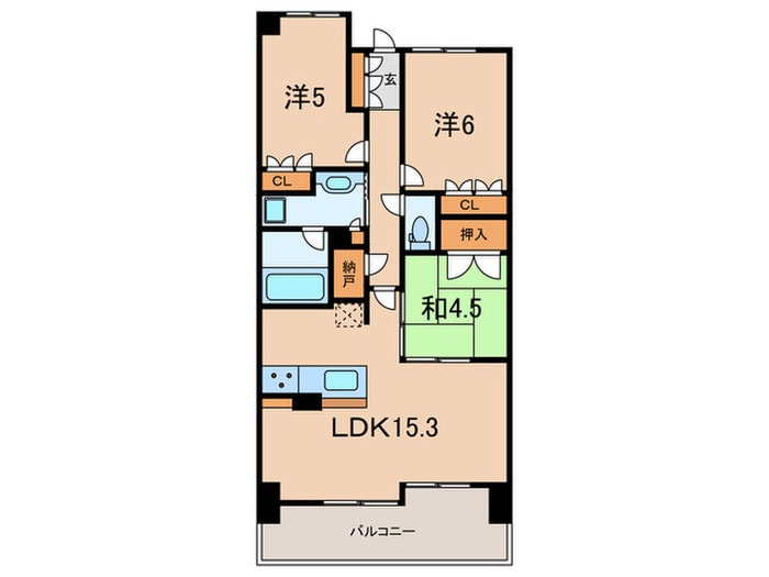 間取り図 ブランズ西宮北口(914)