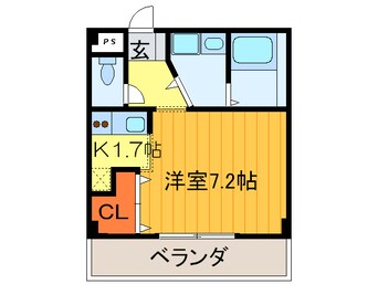 間取図 カインド高井田