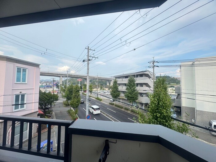 室内からの展望 エビスマンション