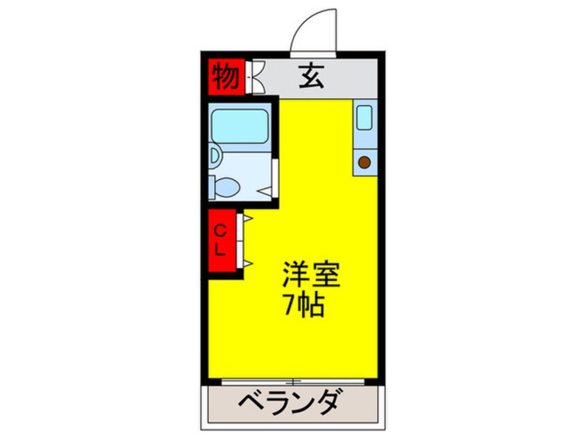間取図 ヴィラ守口