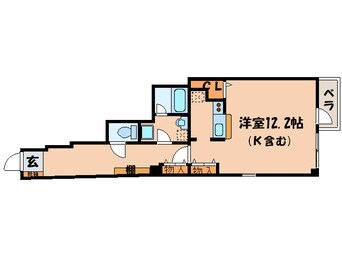 間取図 グランフィ－ルド