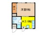 豊中コーエーマンション 1Rの間取り