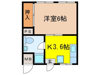 間取図 豊中コーエーマンション