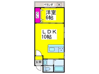 間取図 セントフェリオ堺