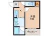 仮）明石市大観町PJ　Ⅱ 1Kの間取り