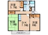 メゾンボヌール 3DKの間取り