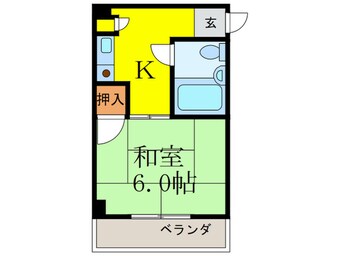 間取図 フローラルハイツ