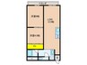 リアライズ住道南 2LDKの間取り