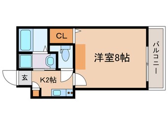 間取図 仮）Gladvis二条式部