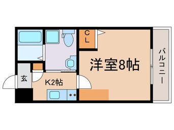 間取図 仮）Gladvis二条式部