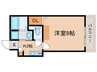 仮）Gladvis二条式部 1Kの間取り