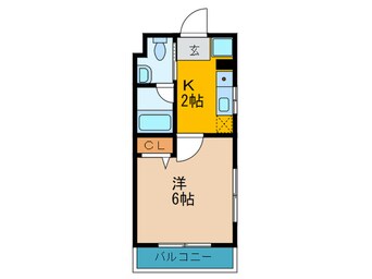 間取図 サンステュディオ清水駅前